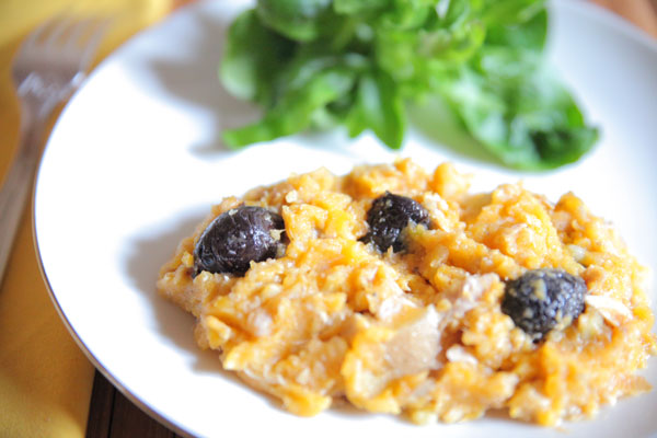 Brandade de cabillaud au butternut