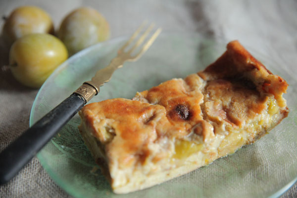 Clafoutis à la reine-claude