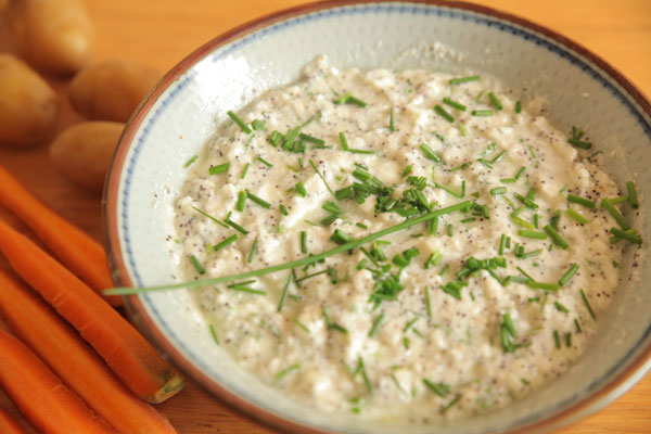 Fromage blanc à la ciboulette