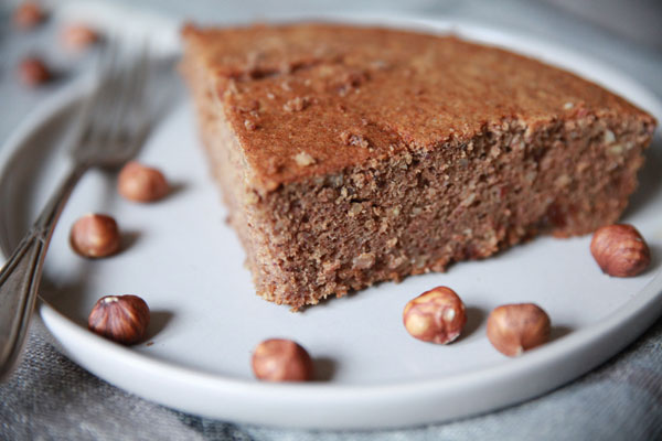 Moelleux à la noisette et orange douce