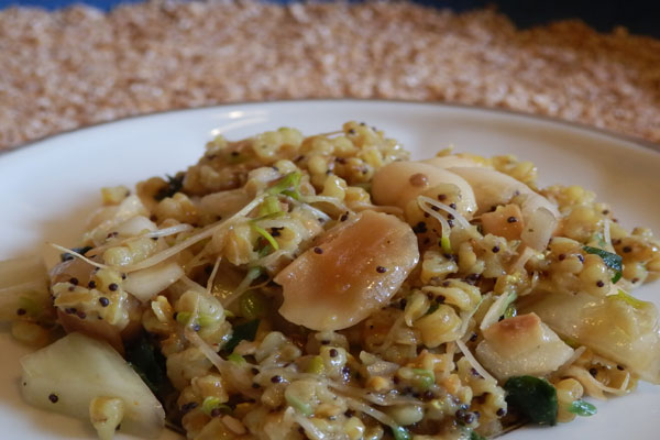 Salade de boulghour et haricot blanc