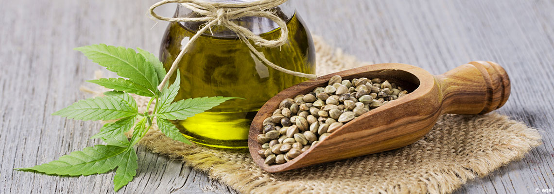Graines et huile de chanvre