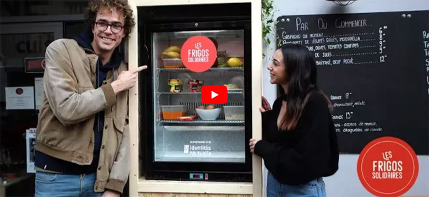 Les frigos solidaires facilitent le don alimentaire