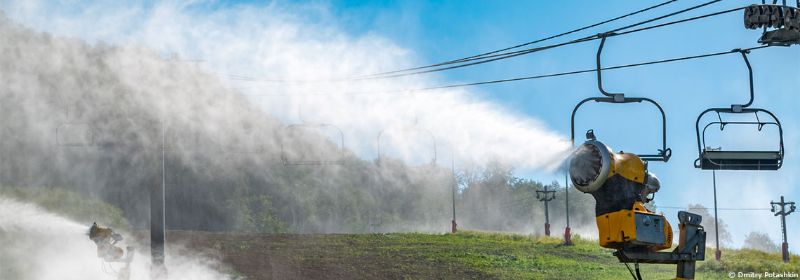 Stations de ski : les défis du changement climatique