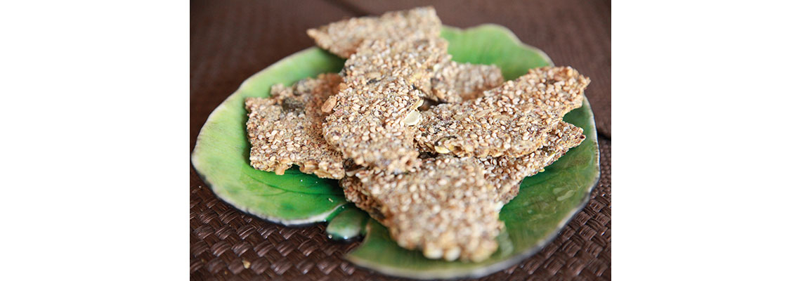 Crackers sans gluten