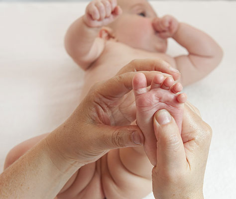 Masser bebe troubles sommeil