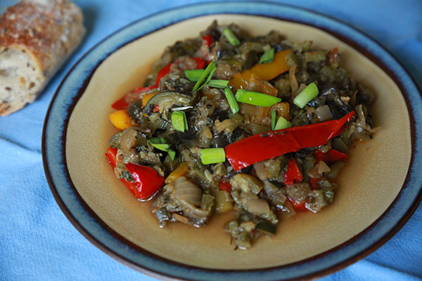 Ratatouille de légumes du soleil